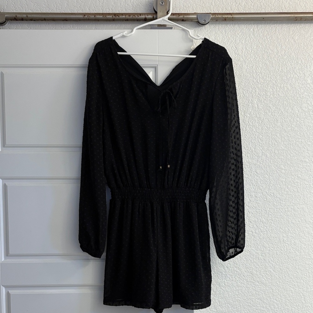 Daniel Rainn Black Long Sleeve Dress